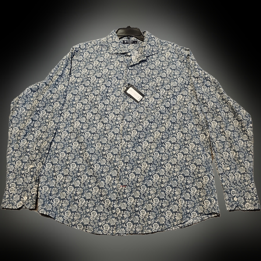 Cremieux Classics 38 Men's Dress Shirt size LARGE